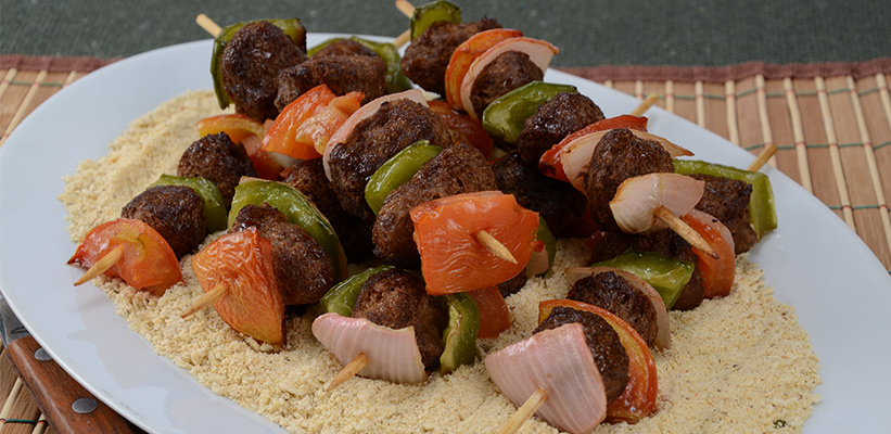 Receita de espetinho de carne